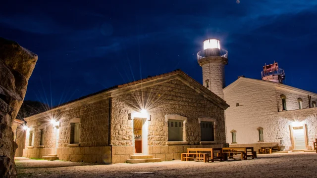 Le refuge du Phare de Senetosa