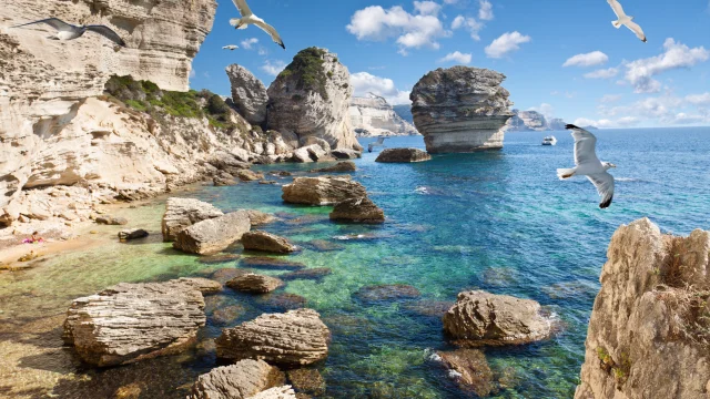 falaises de Bonifacio, Corse