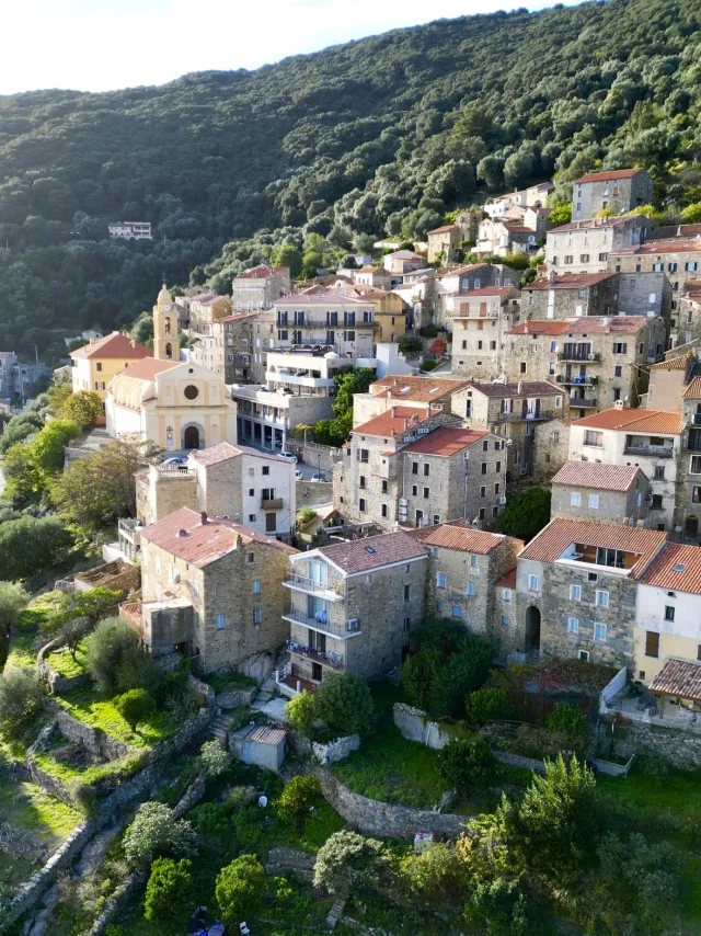 Le village d'Olmeto