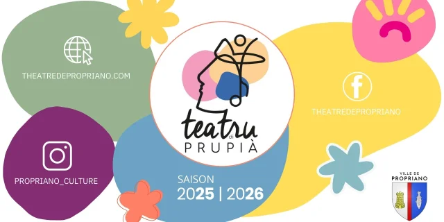 Théâtre municipal de Propriano - Saison 2025 2026