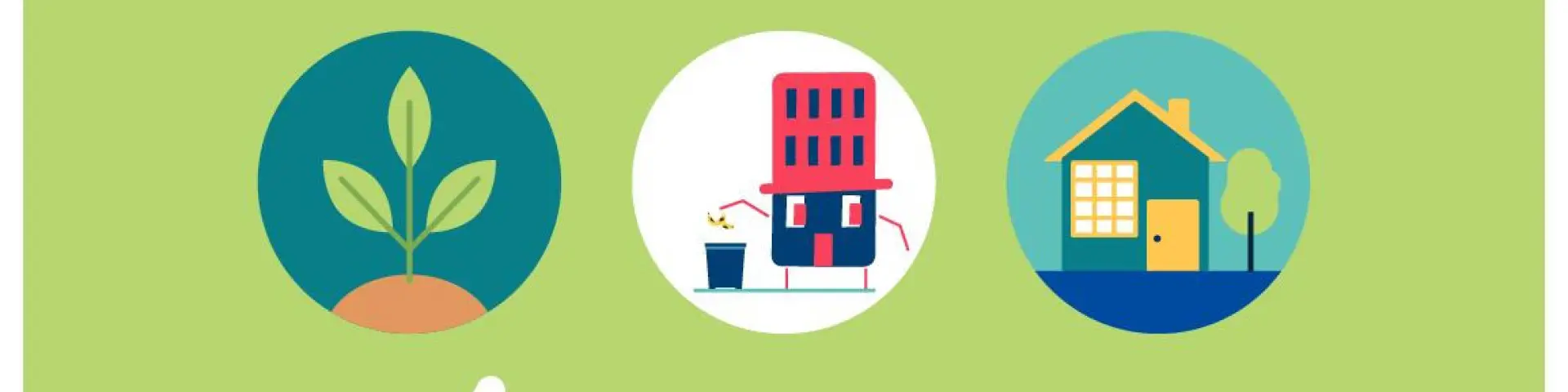 Illustrations of eco-friendly gestures