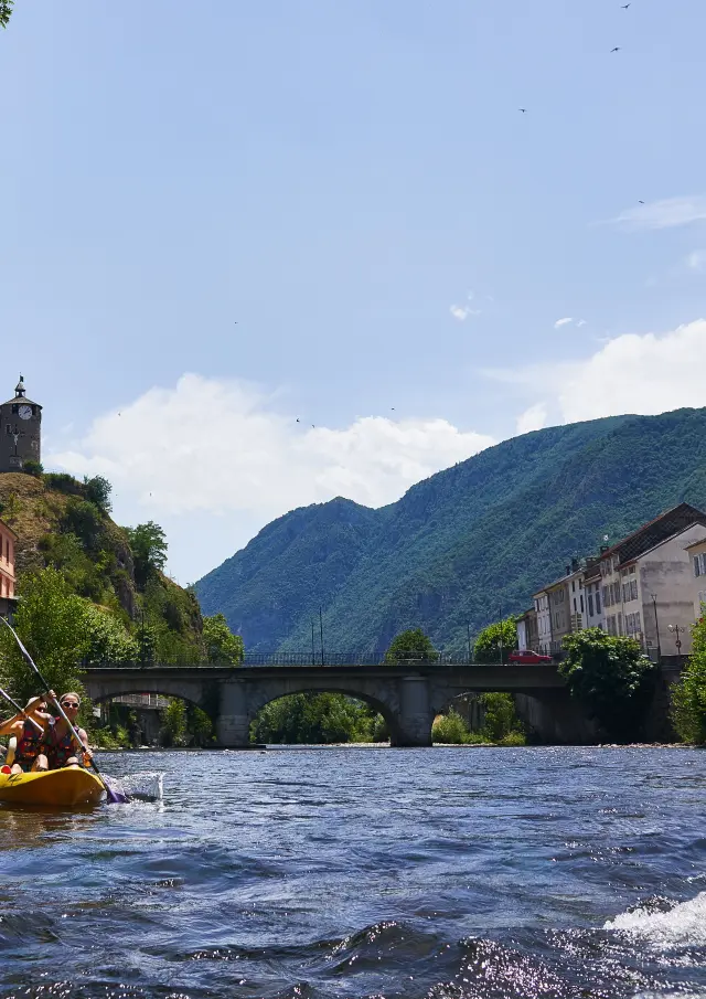 descente de l'Ariège en canoë