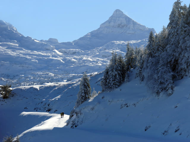 Raquetas de nieve en Issarbe