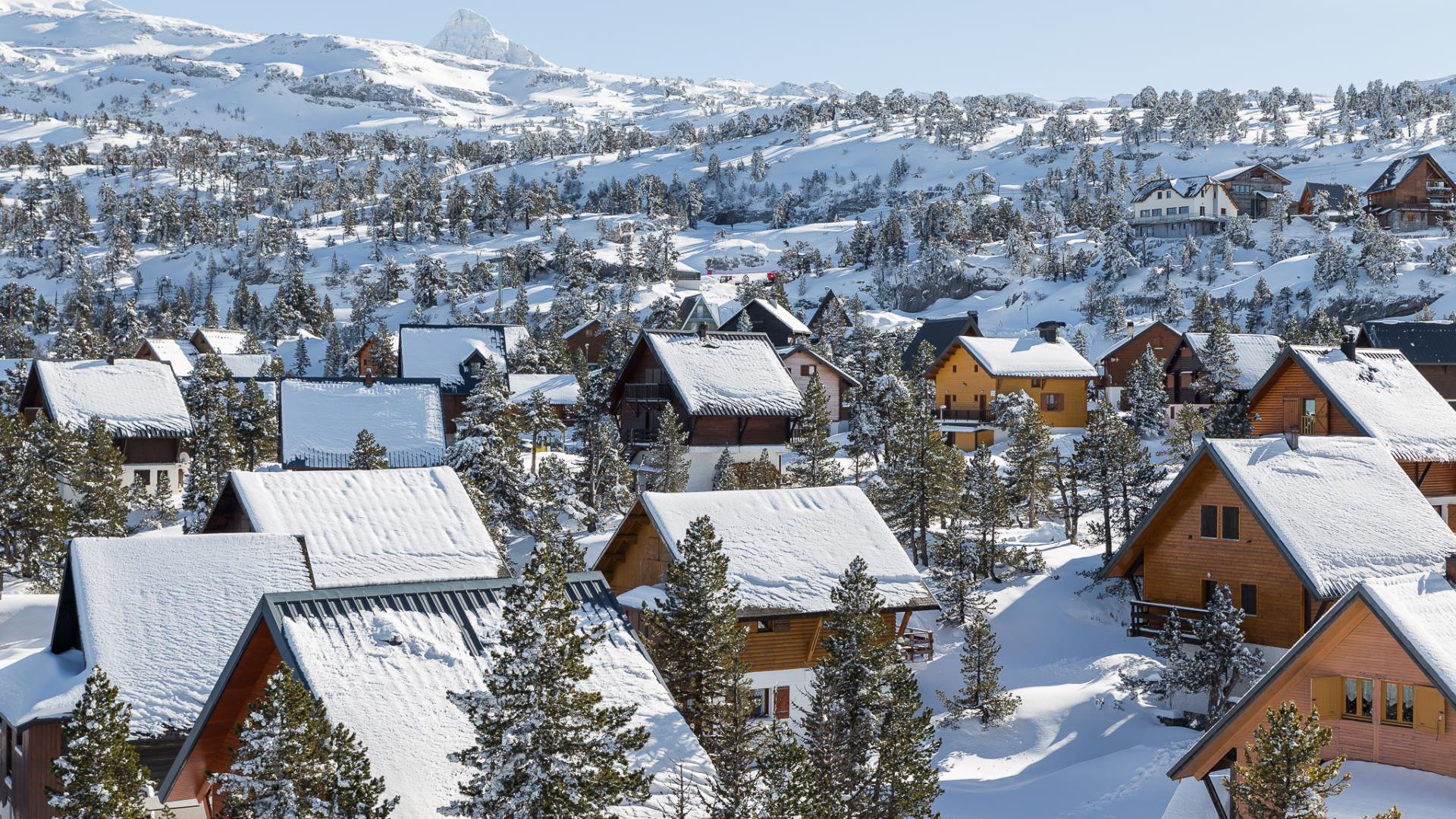 Pueblo de chalets en La Pierre Saint-Martin