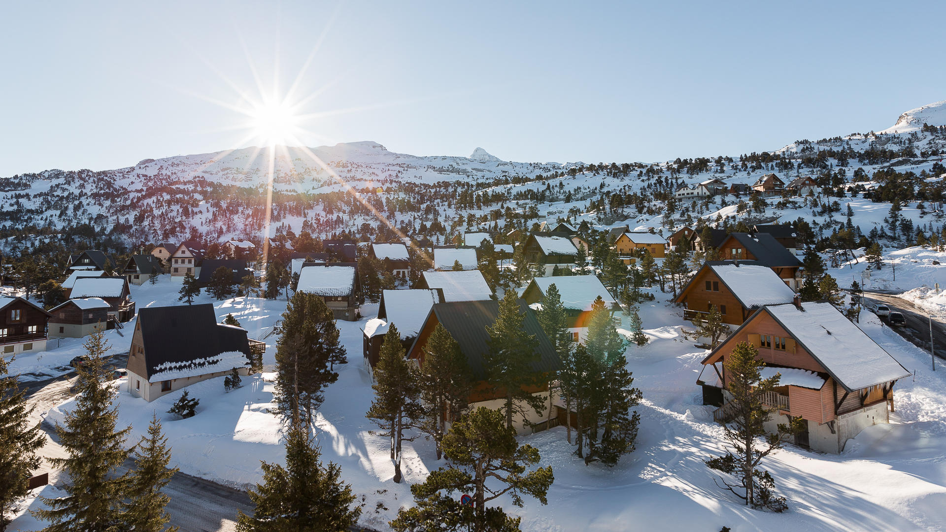 Pueblo de chalets en La Pierre Saint-Martin