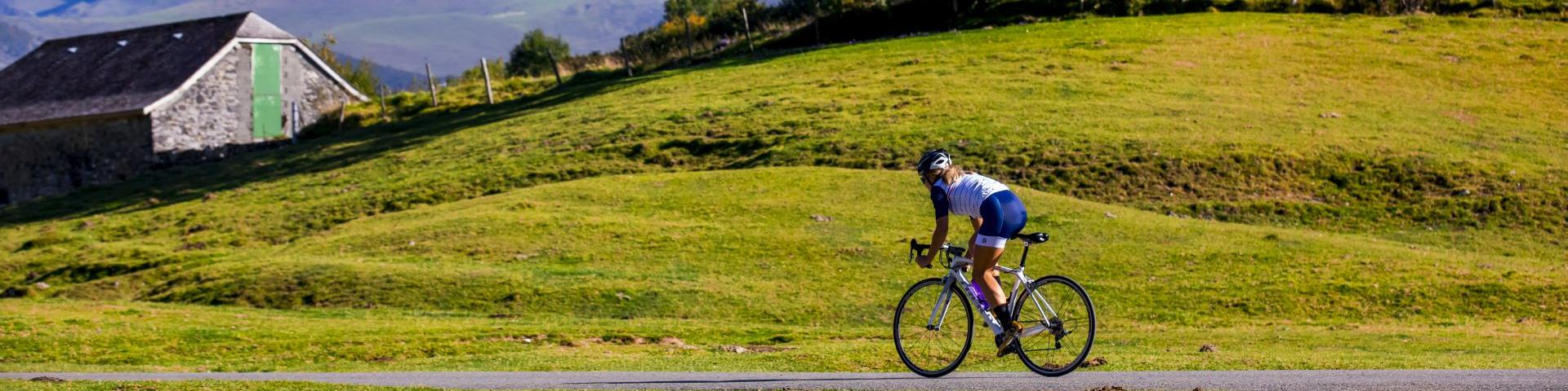 Camille Deligny s'entraine en Pyrénées béarnaises