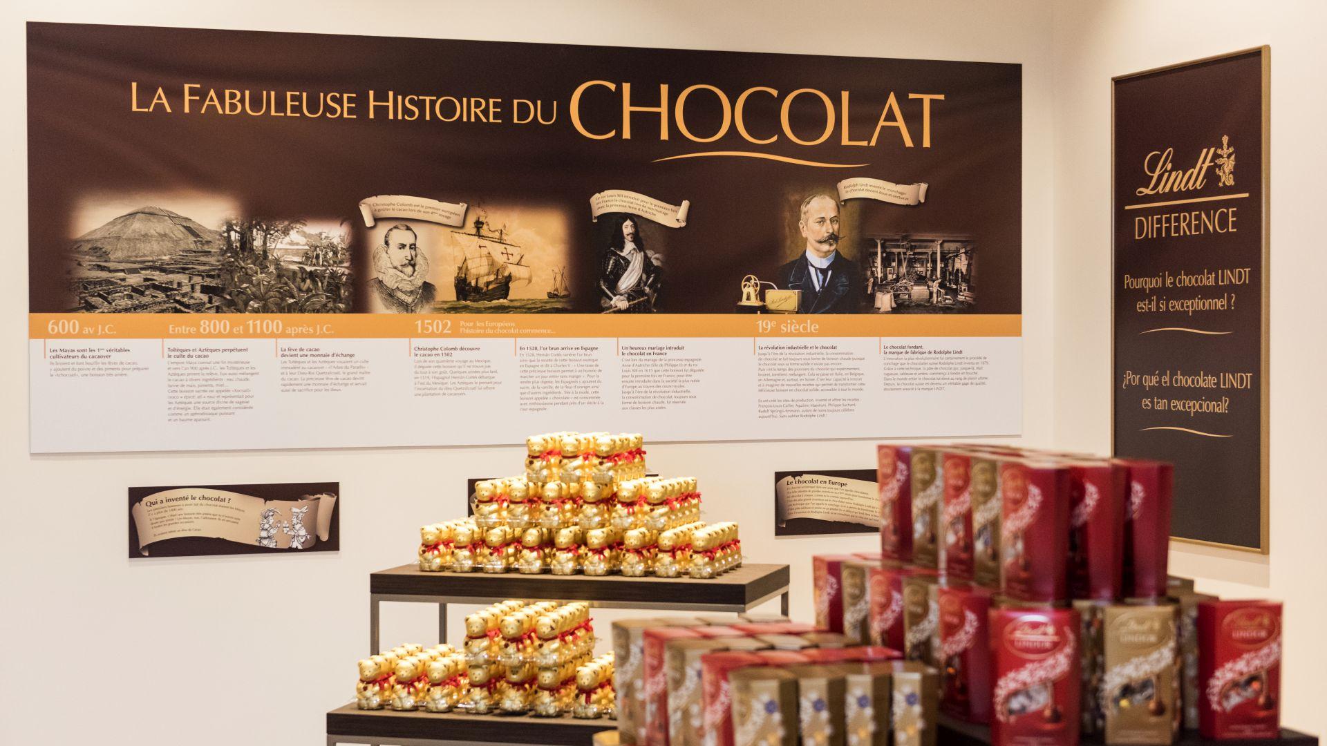 Tienda de la chocolatería Lindt en Oloron Santa-María