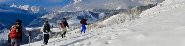 Raquettes A Neige A Lescun