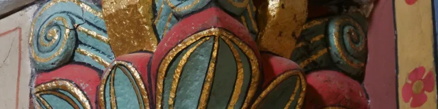 Detail Interieur Eglise Ste Croix Oloron Othb
