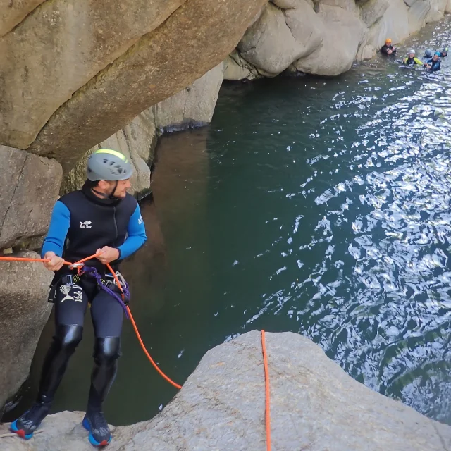 Sortie Canyoning
