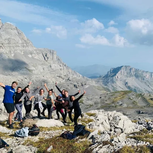 Séjour de groupes organisé par l'Office de Tourisme des Pyrénées béarnaises à Lescun en Vallée d'Aspe