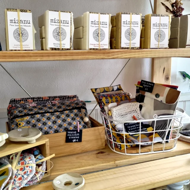 Savonnerie Mizanu : atelier et boutique à Oloron Sainte-Marie en Pyrénées béarnaises