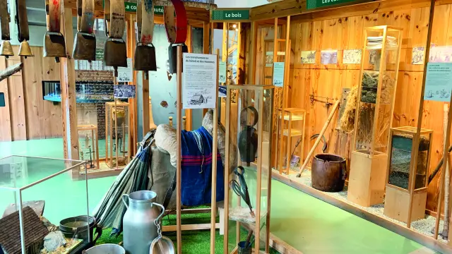 Ecomusée du pastoralisme à Lourdios-Ichère, en Vallée d'Aspe, Pyrénées béarnaises.