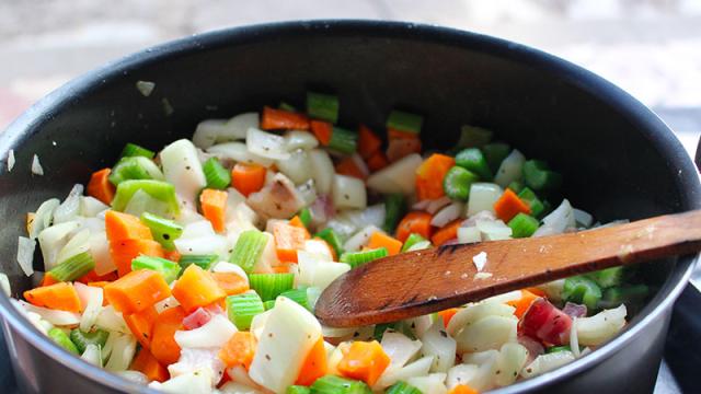 the mirepoix