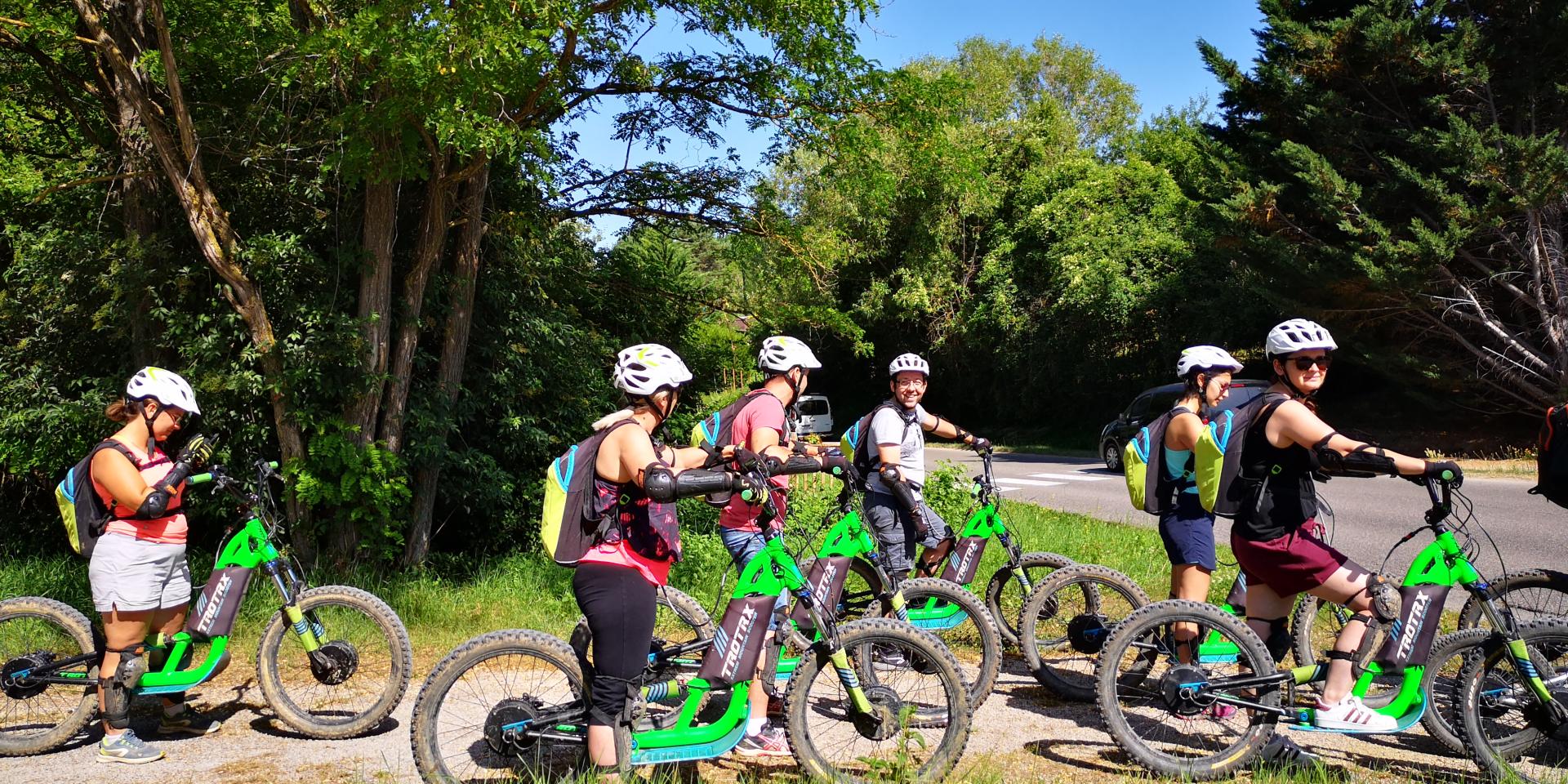 sortie en trottinette électrique