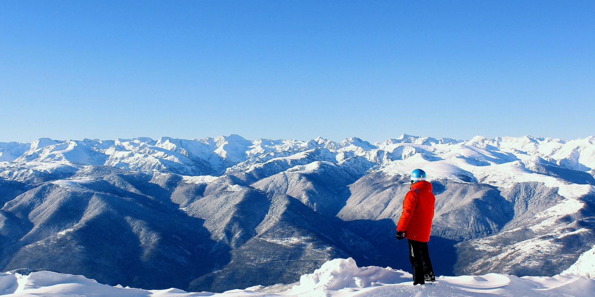 vue depuis les hauteurs de la stations des Monts d'Olmes