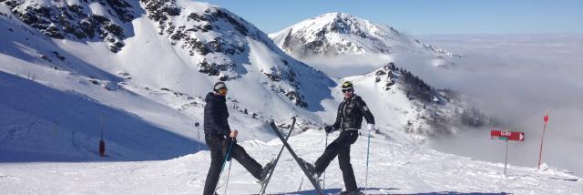 Aux Monts d'Olmes entre amis