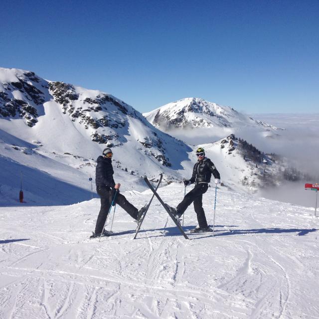 Aux Monts d'Olmes entre amis