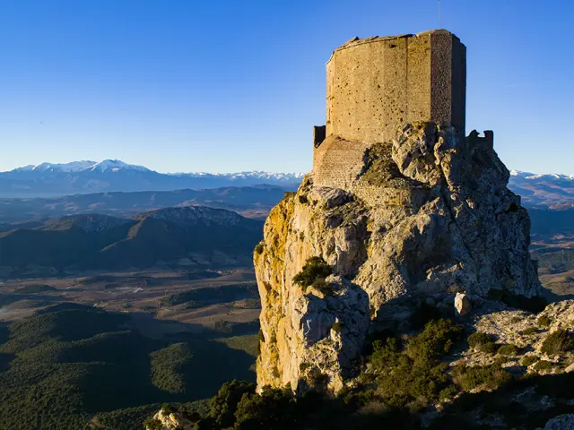 Château de Quéribus Corbieres AUDE
