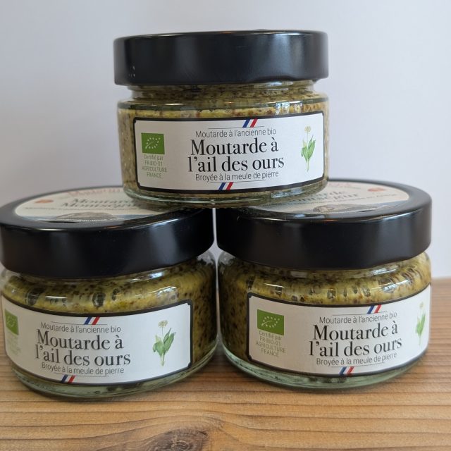 Moutarde à l’ail des ours 110g