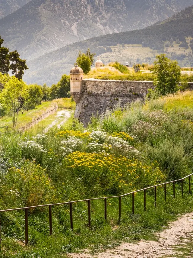 Echauguette, Mont-Louis, ville fortifiée, classé au patrimoine de l'UNESCO. Cité Vauban.