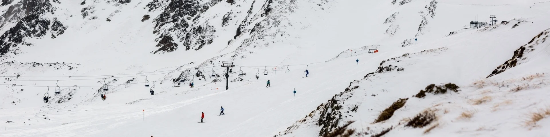 Station de Porté-Puymorens, Pyrénées, Haute Cerdagne, aux portes de l'Andorre.