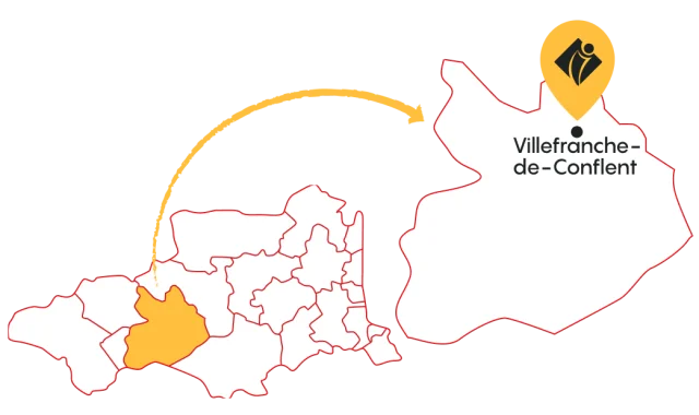 Carte Villefranche De Conflent