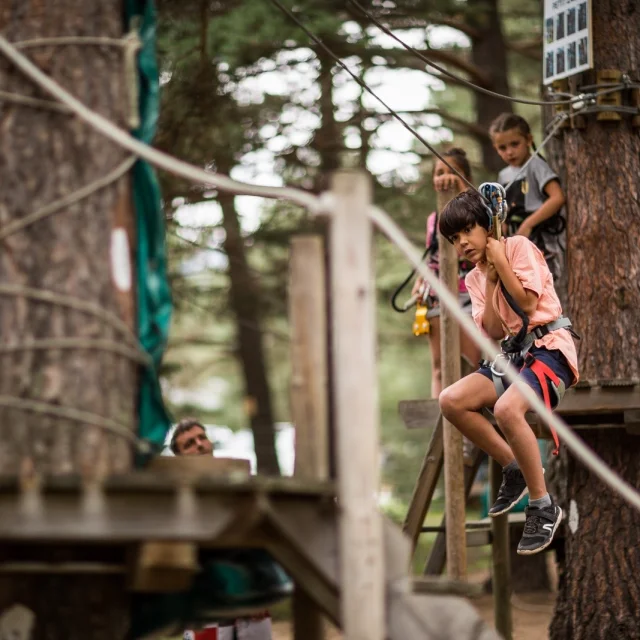Accrobranche, Zone d'activité et de loisirs, base nautique de Matemale