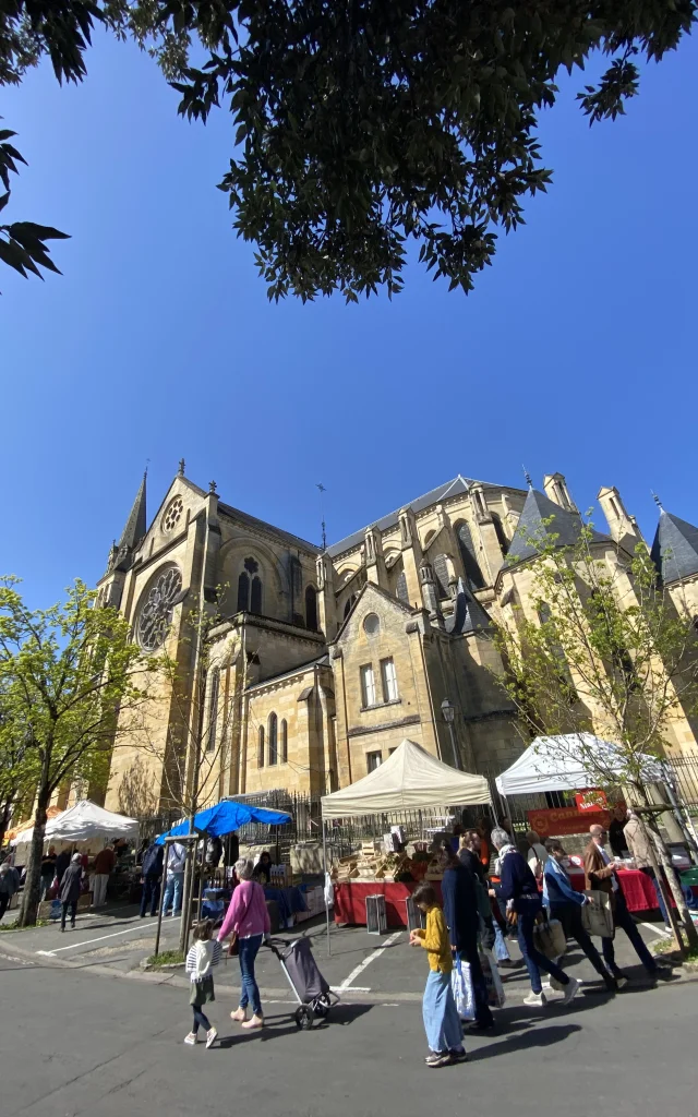 Marché de Bergerac un samedi