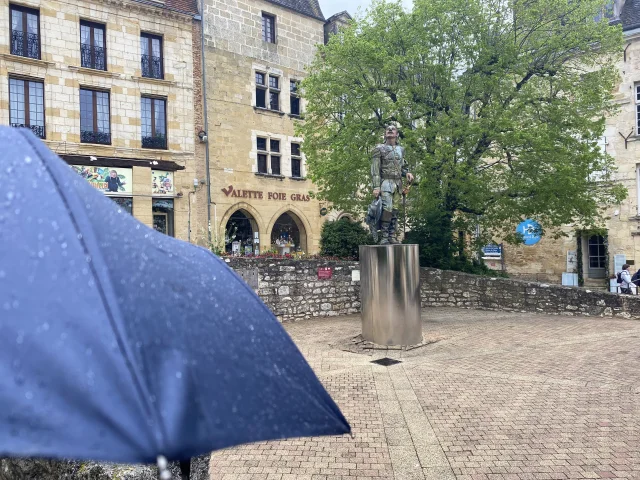 Bergerac quand il pleut