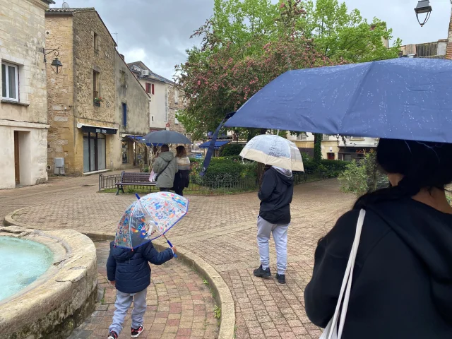 Place Pelissiere Sous La Pluie