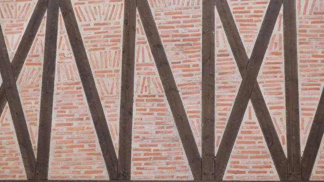 Maison à colombages dans Bergerac
