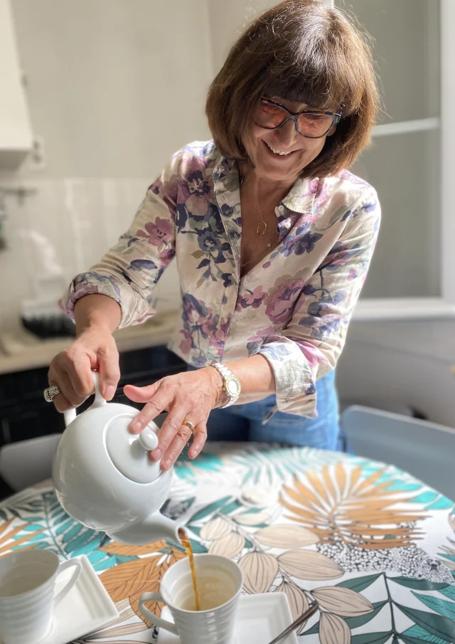 Pour Michèle Azzopard c'est un plaisir de bien recevoir ses hôtes au gîte de l'Atelier à Bergerac
