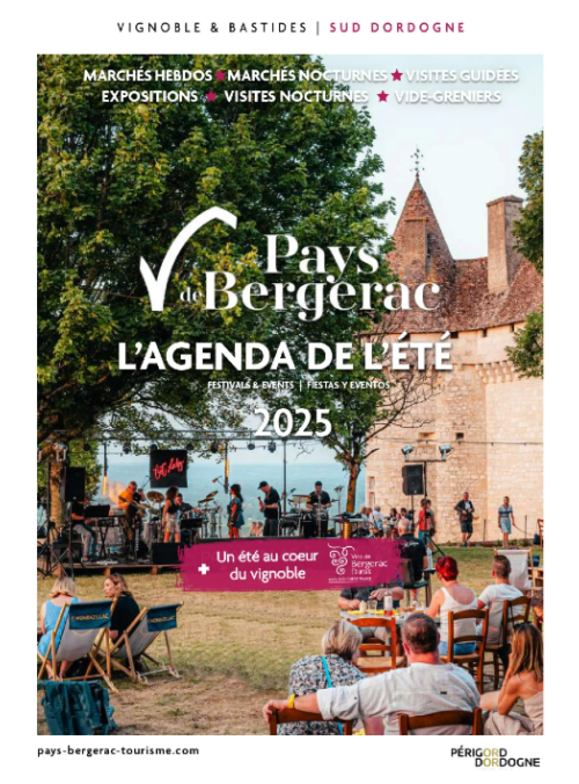 Guide Fetes Manifestations Pays De Bergerac 2025 Couverture