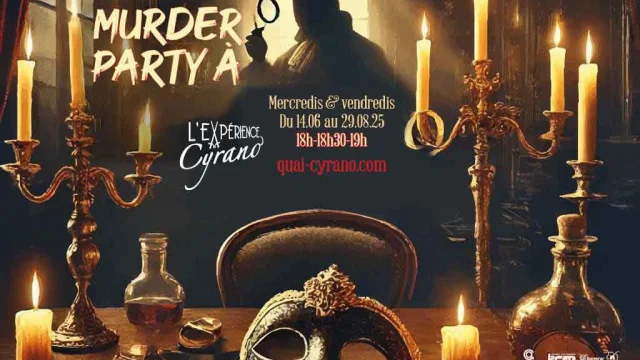 Murder Party à l'Expérience Cyrano à Quai Cyrano