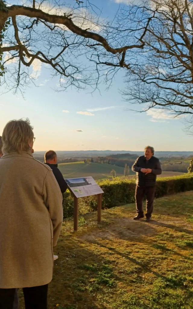 Club Bacchus Belingard - visite du domaine