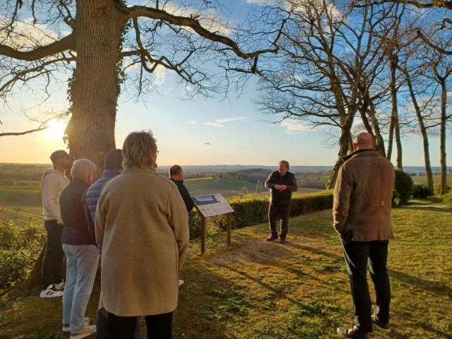 Club Bacchus Belingard - visite du domaine