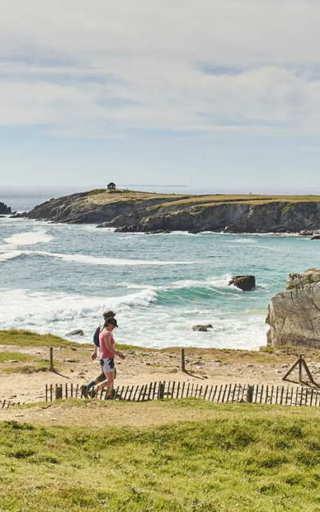 Randonneurs Cote Sauvage Saint Pierre Quiberon
