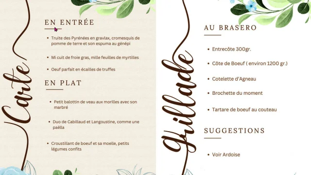 Menu Rioumajou 1