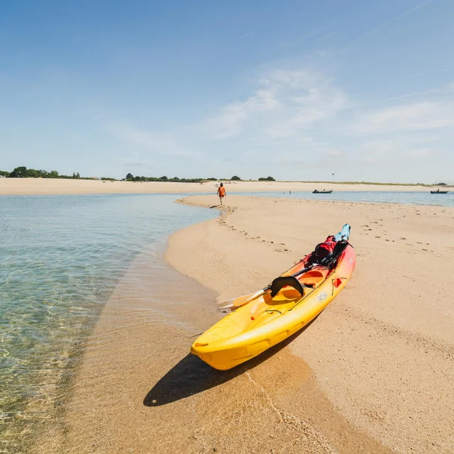 Kayak au Letty à Bénodet