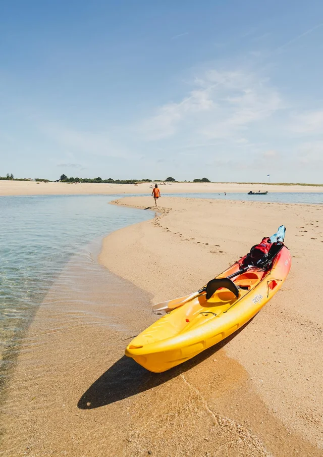 Kayak au Letty à Bénodet