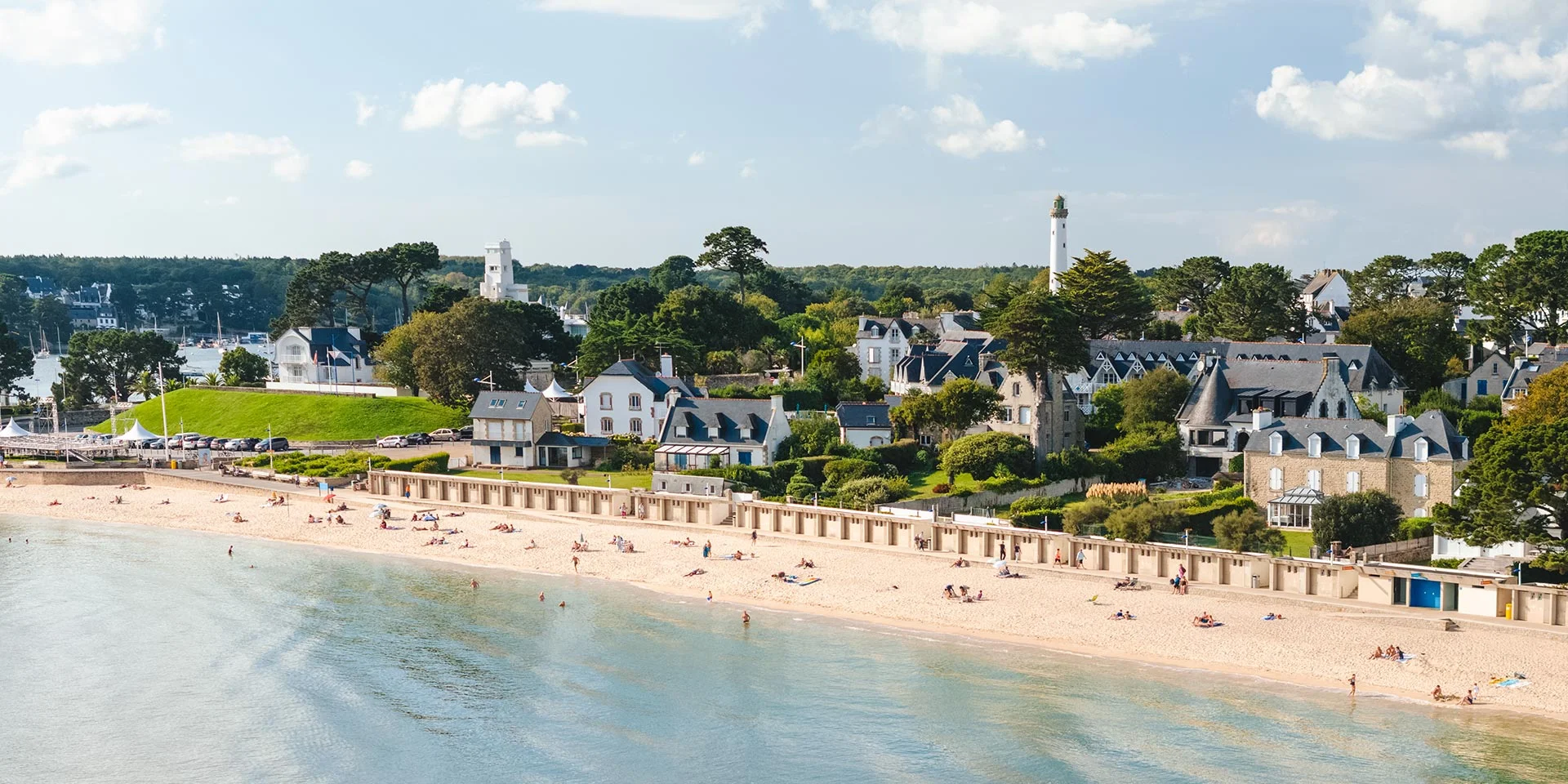 Plage du Trez à Bénodet