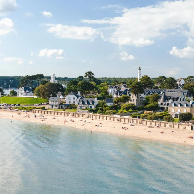 Plage du Trez à Bénodet