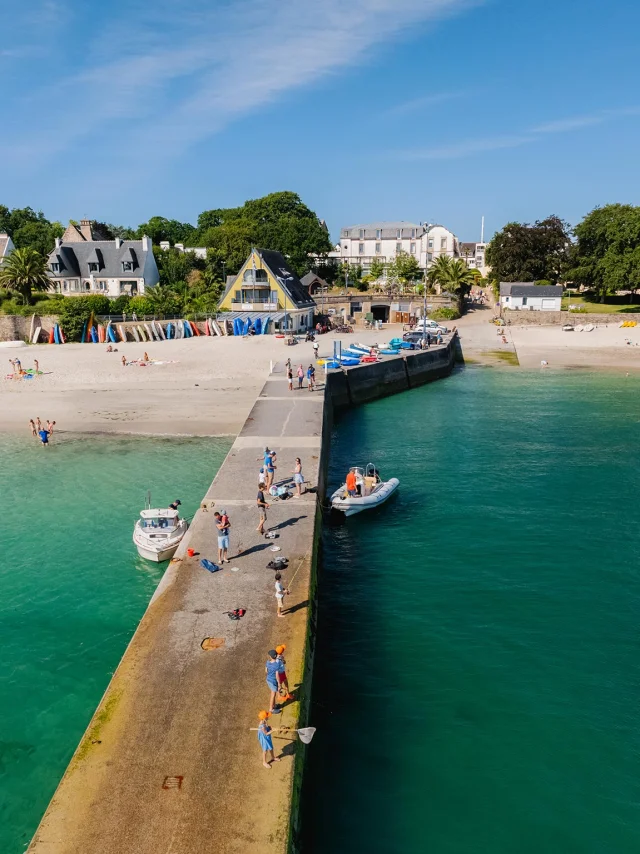 Beg-Meil scheepshelling in Fouesnant