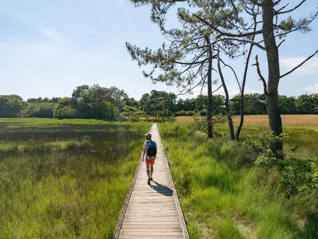 Balade Sur Le Platelage De Lanse Du Petit Moulin A Benodet