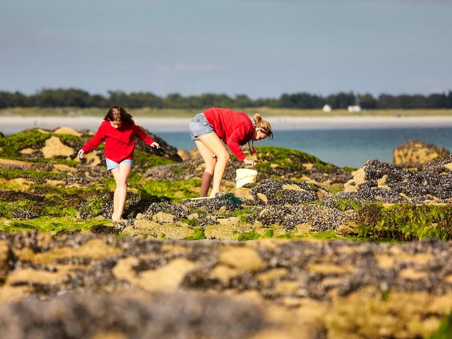 Foot fishing at Cap-Coz in Fouesnant