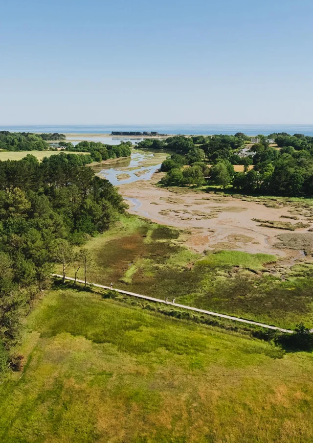 Vue Aerienne De l'anse du petit moulin