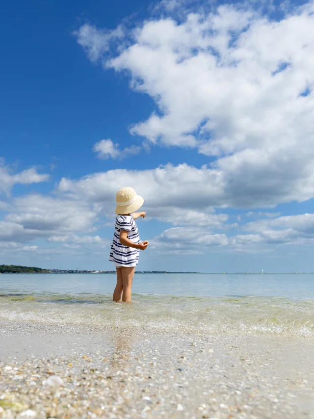 Sur les plages de La Riviera Bretonne