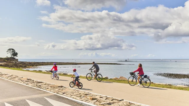 Fahrradtour auf der Corniche de Bénodet