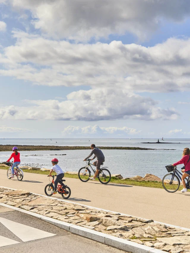 Fahrradtour auf der Corniche de Bénodet